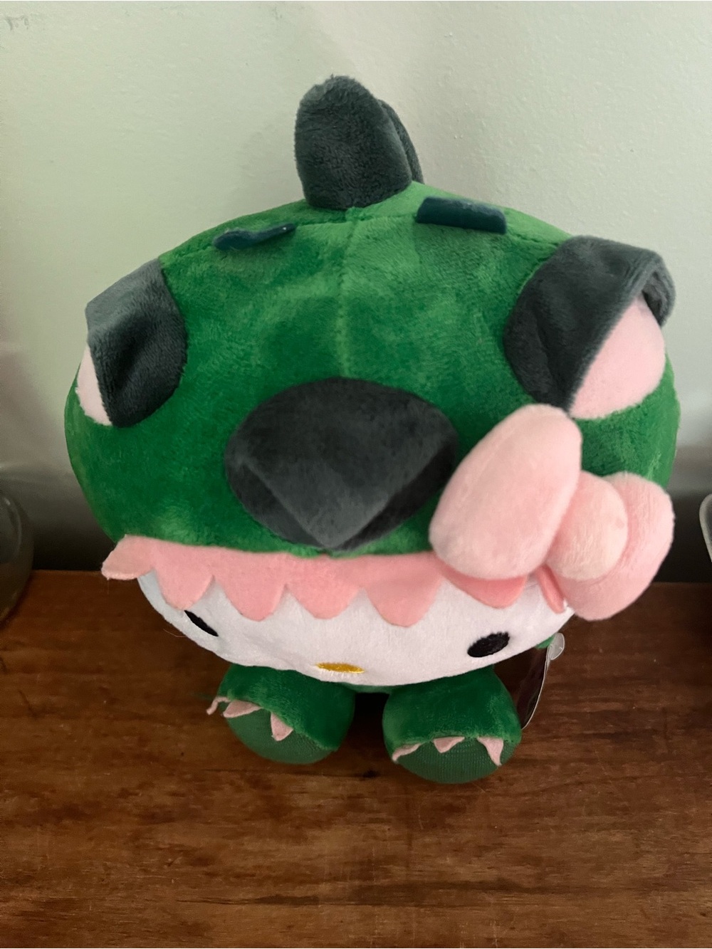 Sanrio Hello Kitty Plush Dinosaur Costume 9” Cute Toy Doll New W Tags - Picture 2 of 11